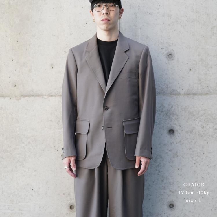 マーカウェア MARKAWARE 24aw スティーブンズジャケット ウール マーカウェア MARKAWARE 24aw スティーブンズジャケット ウール