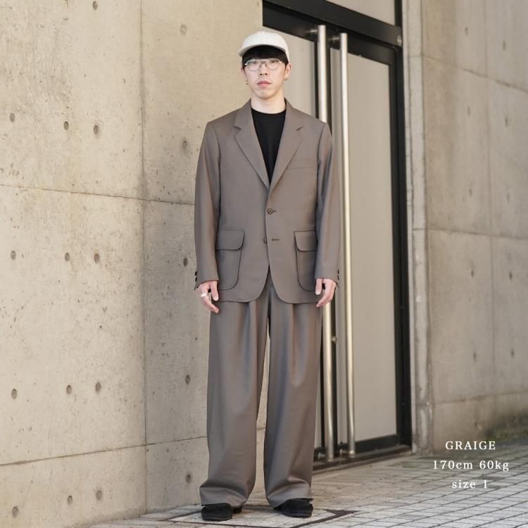 マーカウェア MARKAWARE 24aw スティーブンズジャケット ウール マーカウェア MARKAWARE 24aw スティーブンズジャケット ウール