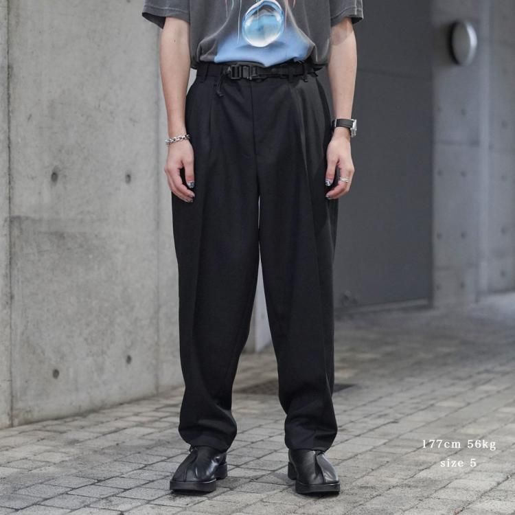 ノノット nonnotte 24AW 2タックワイドテーパードトラウザーズ 2 ノノット nonnotte 24AW 2タックワイドテーパードトラウザーズ 2