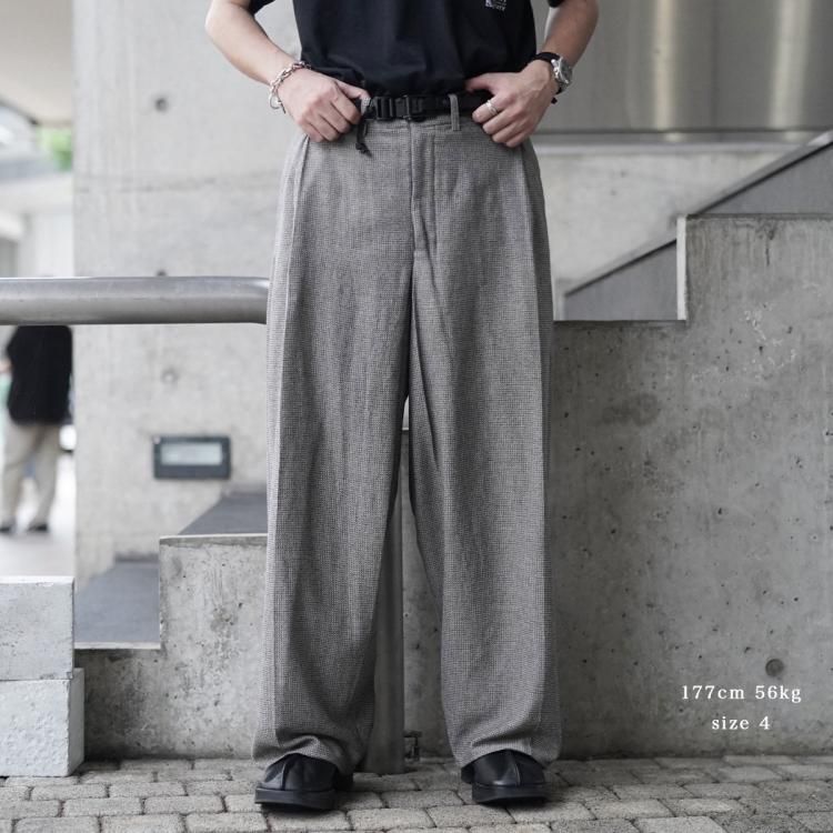 ノノット nonnotte 24AW ドレーピングクロッチボックスプリーツ ノノット nonnotte 24AW ドレーピングクロッチボックスプリーツ