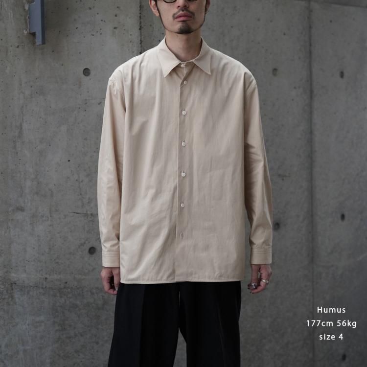 ノノット nonnotte 24AW オーバーサイズシャツ クリアヘビー ノノット nonnotte 24AW オーバーサイズシャツ クリアヘビー