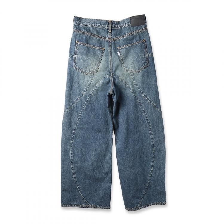 ジエダ JieDa 24AW カーブオーバーデニム CURVE OVER DENIM ジエダ JieDa 24AW カーブオーバーデニム CURVE OVER DENIM