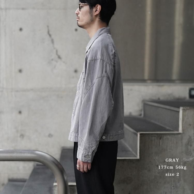 ジエダ JieDa 24AW カラーオーバーデニムジャケット COLOR DENIM ジエダ JieDa 24AW カラーオーバーデニムジャケット COLOR DENIM