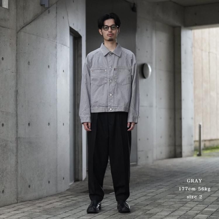 ジエダ JieDa 24AW カラーオーバーデニムジャケット COLOR DENIM ジエダ JieDa 24AW カラーオーバーデニムジャケット COLOR DENIM
