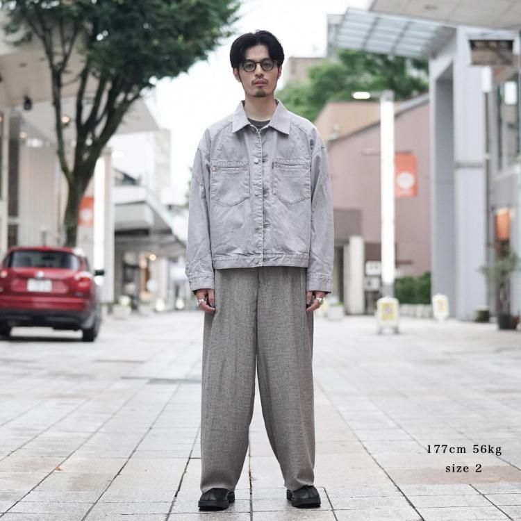 ジエダ JieDa 24AW カラーオーバーデニムジャケット COLOR DENIM ジエダ JieDa 24AW カラーオーバーデニムジャケット COLOR DENIM