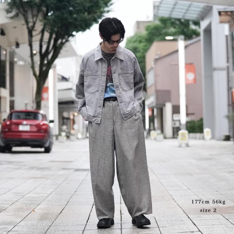 ジエダ JieDa 24AW カラーオーバーデニムジャケット COLOR DENIM
