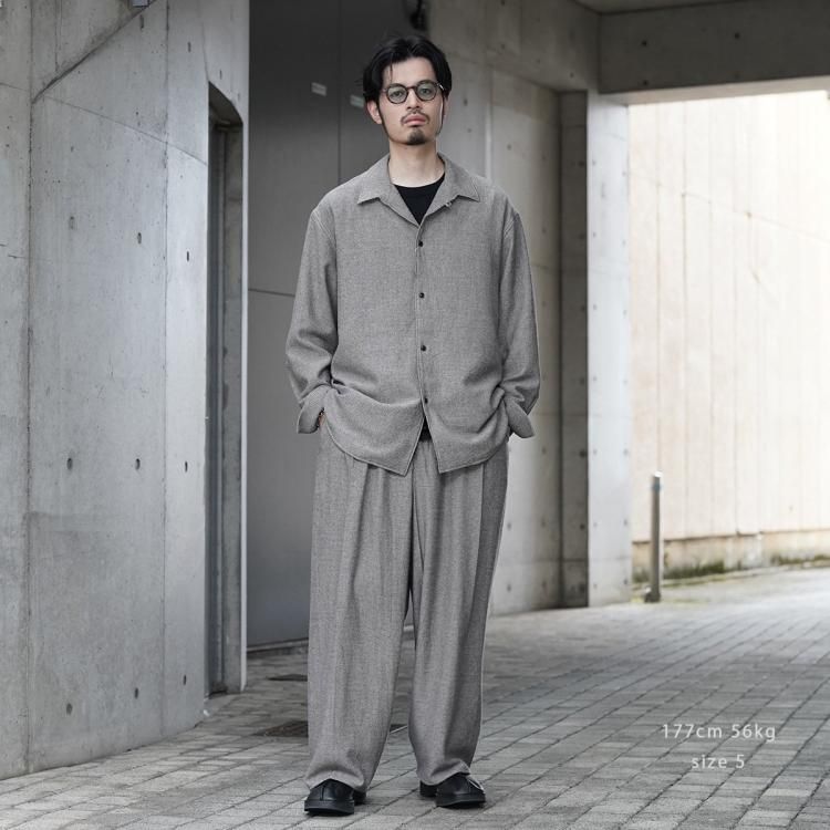 ノノット nonnotte 24AW ドレーピングクロッチボックスプリーツ ノノット nonnotte 24AW ドレーピングクロッチボックスプリーツ