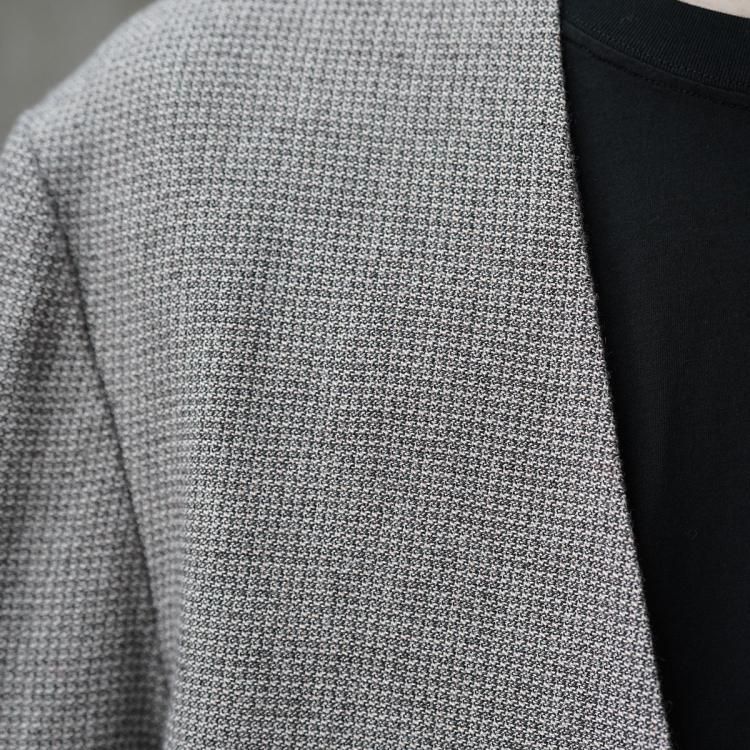 ノノット nonnotte 24AW ドレーピングノーカラーエヌジャケット