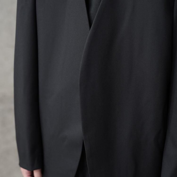 ジャケット・アウター nonnotte Draping No Collar 2B N Jacket LINEN RAYON DYEING SPECK DRAPING NO COLLAR 2B N JACKET
