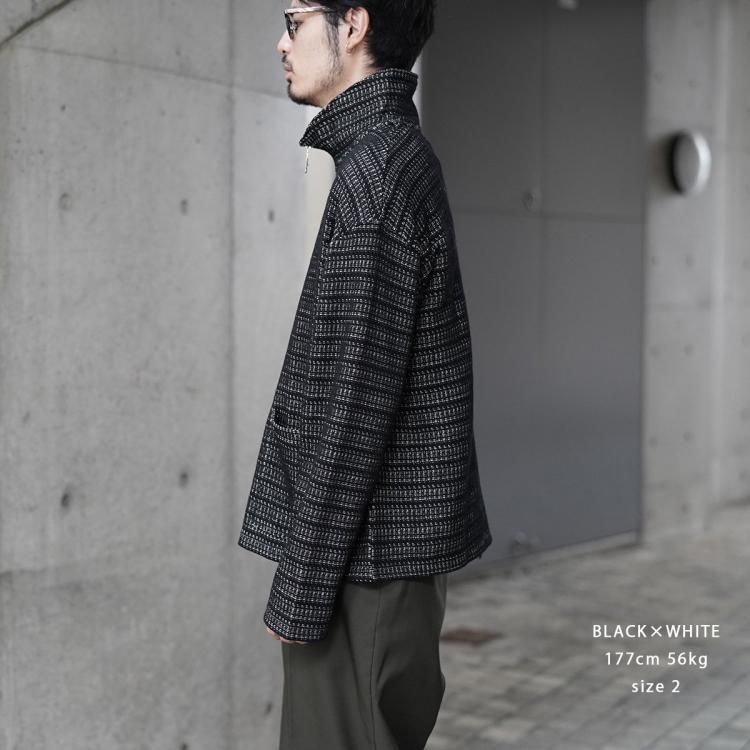 ジエダ JieDa 24AW チェーンステッチニットジップカーディガン ジエダ JieDa 24AW チェーンステッチニットジップカーディガン