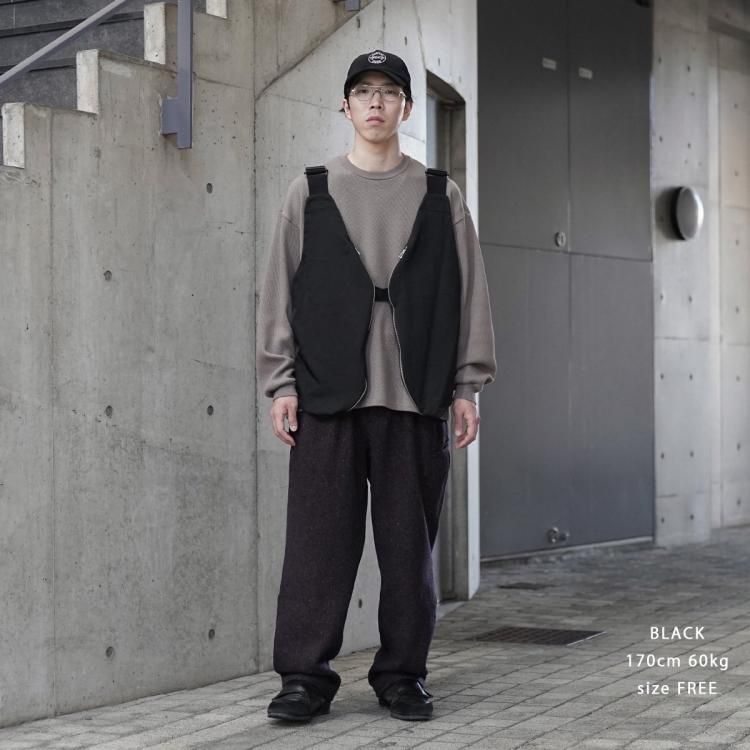 polyploid ベスト　タイプA サイズ2 ポリプロイド POLYPLOID 24AW バッグベスト BAG VEST (TYPE C)