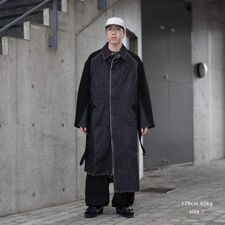 コッキ KHOKI 24aw ウォッシュドウールジップアップジャケット コッキ KHOKI 24aw ウォッシュドウールジップアップジャケット