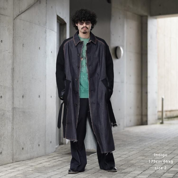 コッキ KHOKI 24aw ウォッシュドウールジップアップジャケット コッキ KHOKI 24aw ウォッシュドウールジップアップジャケット
