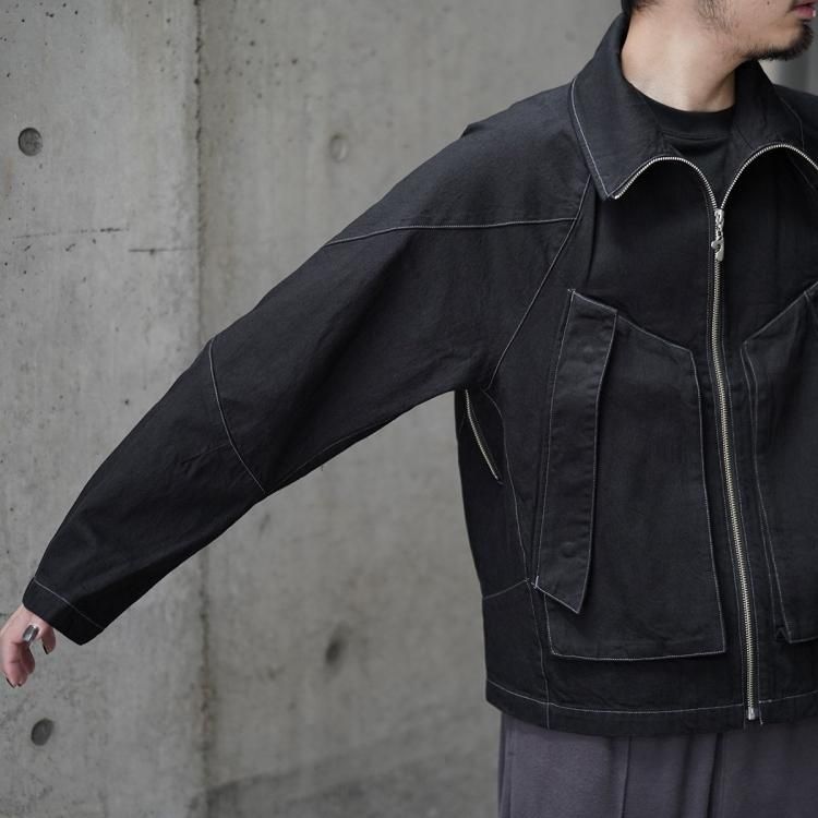 ジエダ JieDa 24AW デニムドレーピングジャケット DENIM DRAPING ジエダ JieDa 24AW デニムドレーピングジャケット DENIM DRAPING