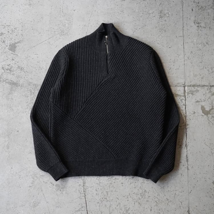 ジエダ JieDa 24AW ハーフジップニット HALF ZIP KNIT ジエダ JieDa 24AW ハーフジップニット HALF ZIP KNIT