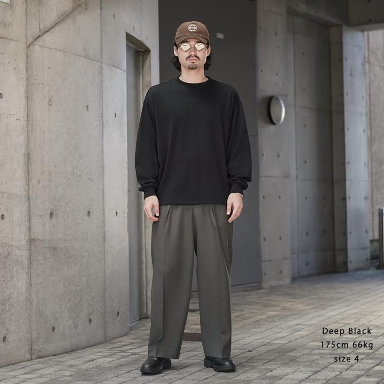 ノノット nonnotte 24AW テーパードオーバーサイズロング ノノット nonnotte 24AW テーパードオーバーサイズロング