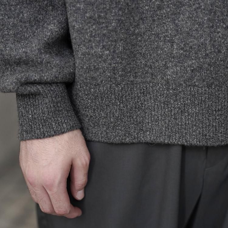 ノノット nonnotte 24AW スリットクルーネックプルオーバー Slit ノノット nonnotte 24AW スリットクルーネックプルオーバー Slit