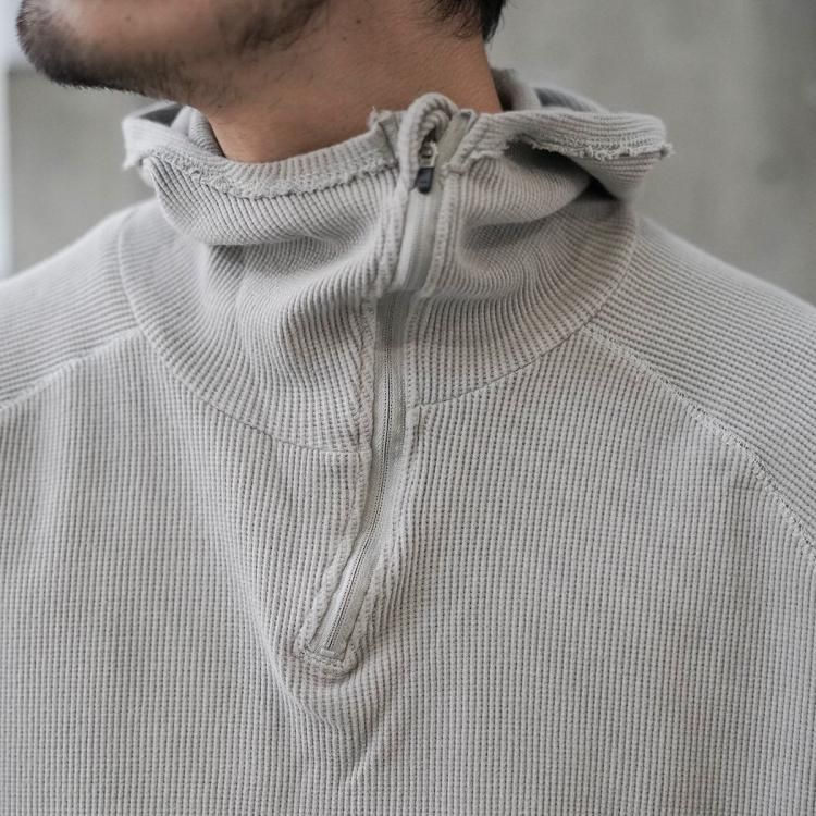 サンドウォーター SandWaterr 24aw オーガナイズドハーフジップ サンドウォーター SandWaterr 24aw オーガナイズドハーフジップ