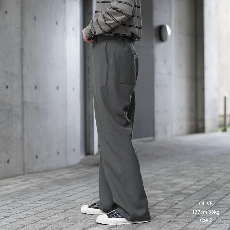マーカウェア MARKAWARE 24aw ワイドカーペンタートラウザー マーカウェア MARKAWARE 24aw ワイドカーペンタートラウザー
