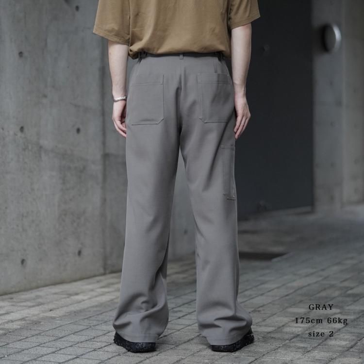 マーカウェア MARKAWARE 24aw ワイドカーペンタートラウザー マーカウェア MARKAWARE 24aw ワイドカーペンタートラウザー