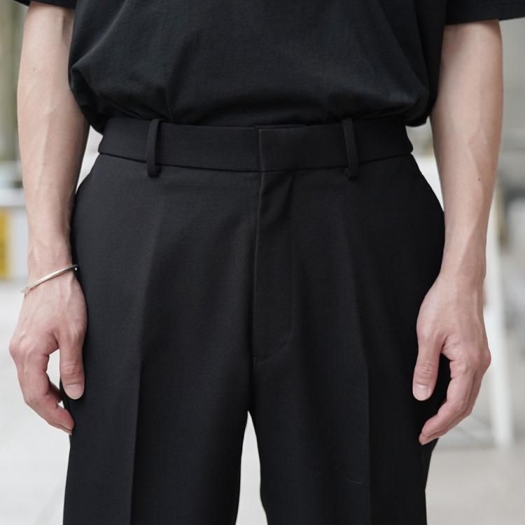マーカウェア MARKAWARE 24aw フラットテーパードトラウザー マーカウェア MARKAWARE 24aw フラットテーパードトラウザー