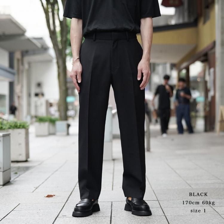 マーカウェア MARKAWARE 24aw フラットテーパードトラウザー マーカウェア MARKAWARE 24aw フラットテーパードトラウザー