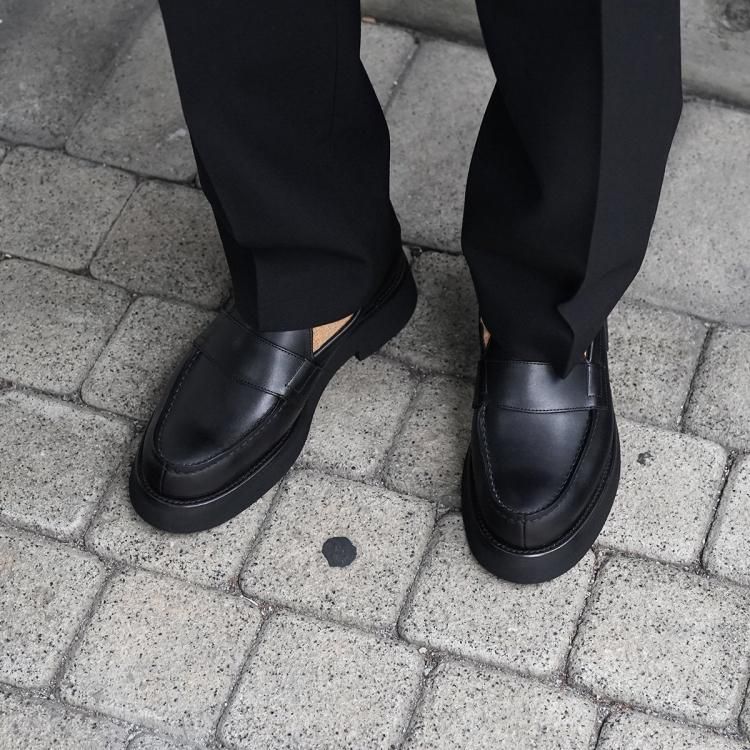 フットザコーチャー foot the coacher 24aw ローファー レザー フットザコーチャー foot the coacher 24aw ローファー レザー
