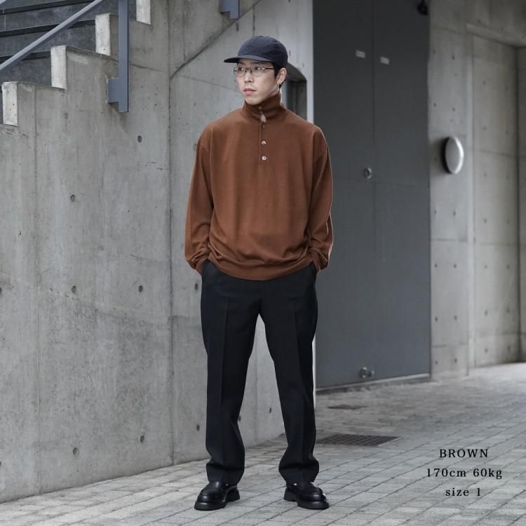 ネイキッドゲージ nakedgauge 24aw ニットポロシャツ 80 POLO ネイキッドゲージ nakedgauge 24aw ニットポロシャツ 80 POLO