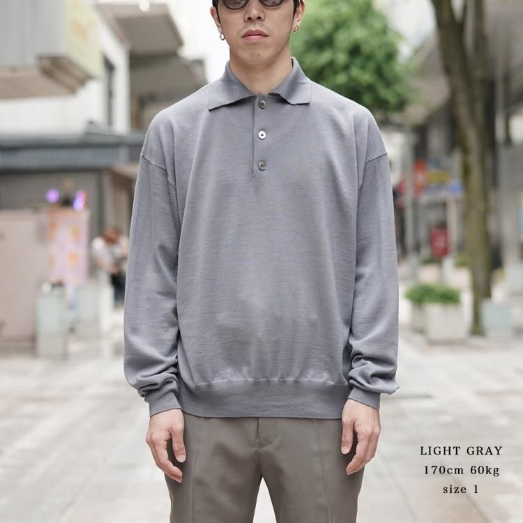 ネイキッドゲージ nakedgauge 24aw ニットポロシャツ 80 POLO ネイキッドゲージ nakedgauge 24aw ニットポロシャツ 80 POLO