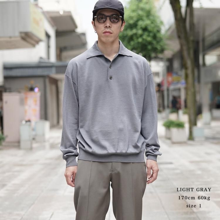 ネイキッドゲージ nakedgauge 24aw ニットポロシャツ 80 POLO ネイキッドゲージ nakedgauge 24aw ニットポロシャツ 80 POLO