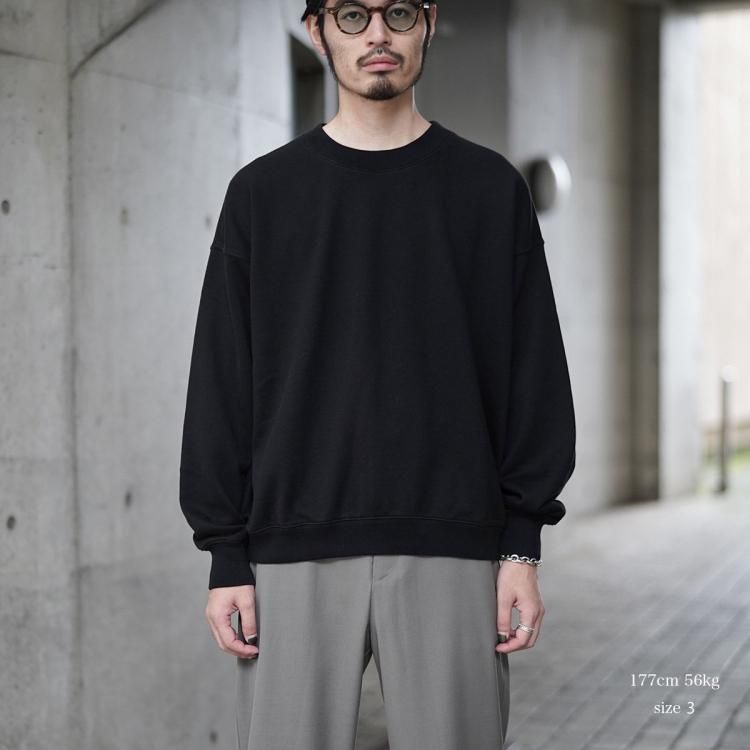 アワサ awasa 24aw スーピマエイジングコットンクルーネック アワサ awasa 24aw スーピマエイジングコットンクルーネック