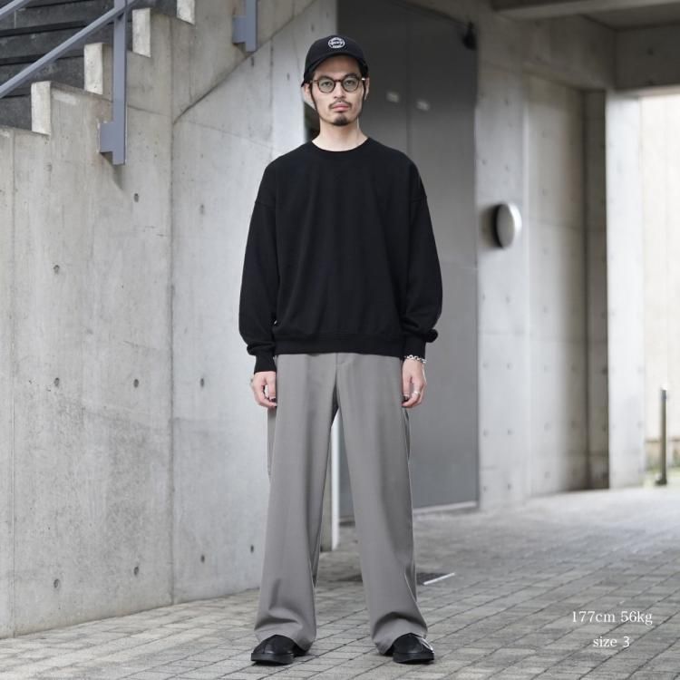 アワサ awasa 24aw スーピマエイジングコットンクルーネック アワサ awasa 24aw スーピマエイジングコットンクルーネック