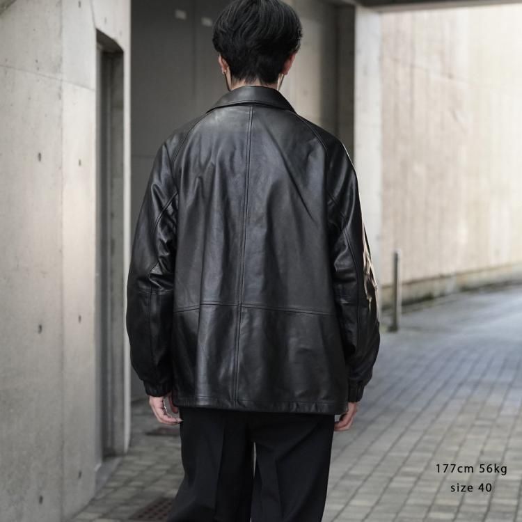 ビューティフルピープル beautiful people 24aw ラムレザーコーチ