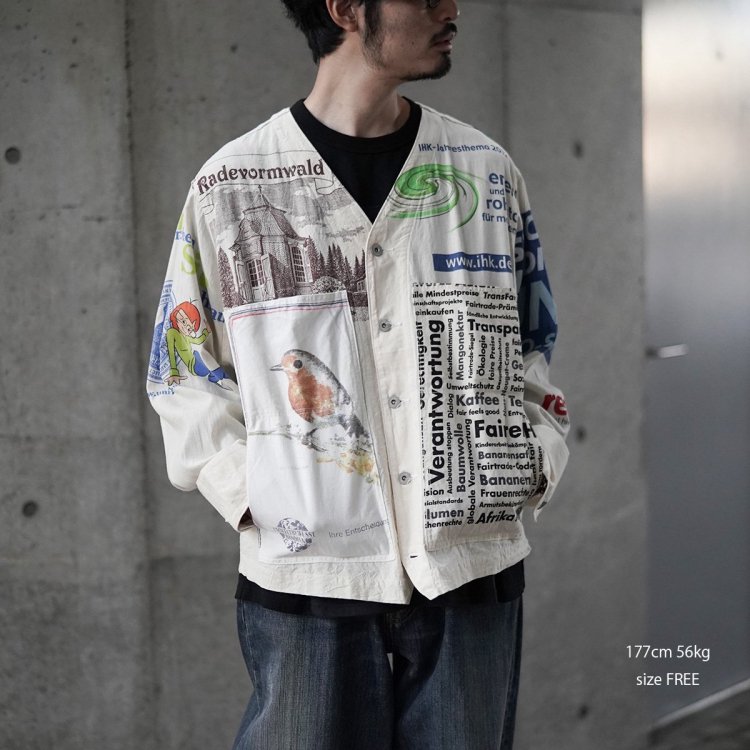 チェンジーズ CHANGES リメイクカーディガンジャケット Remake Cardigan Jacket