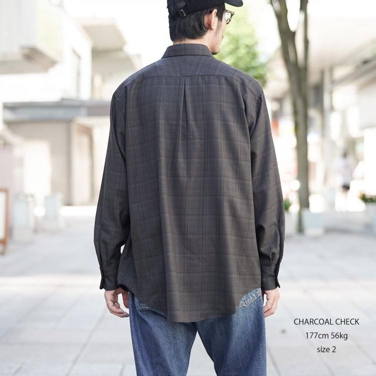 マーカウェア MARKAWARE 24ss コンフォートフィットシャツ