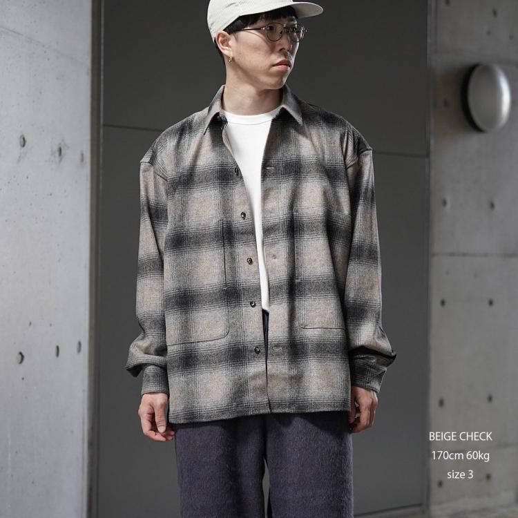 ポリプロイド POLYPLOID シャツジャケット SHIRT JACKET (TYPE B)