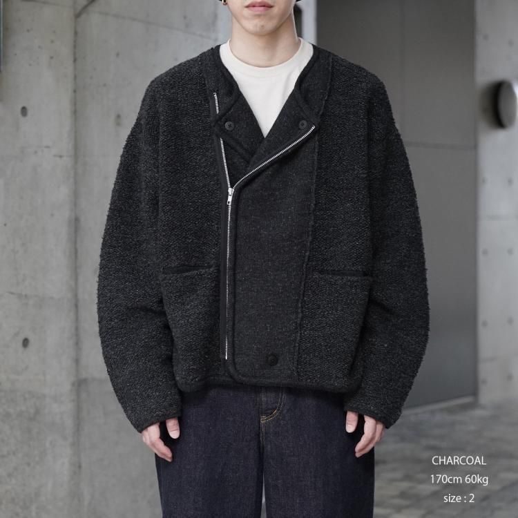 サンドウォーター SandWaterr 24aw リサーチドカーディガン