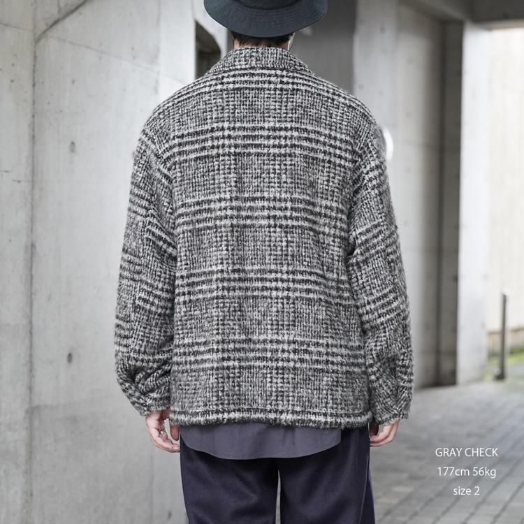 マーカウェア MARKAWARE 24ss アルパカロガージャケット ALPACA