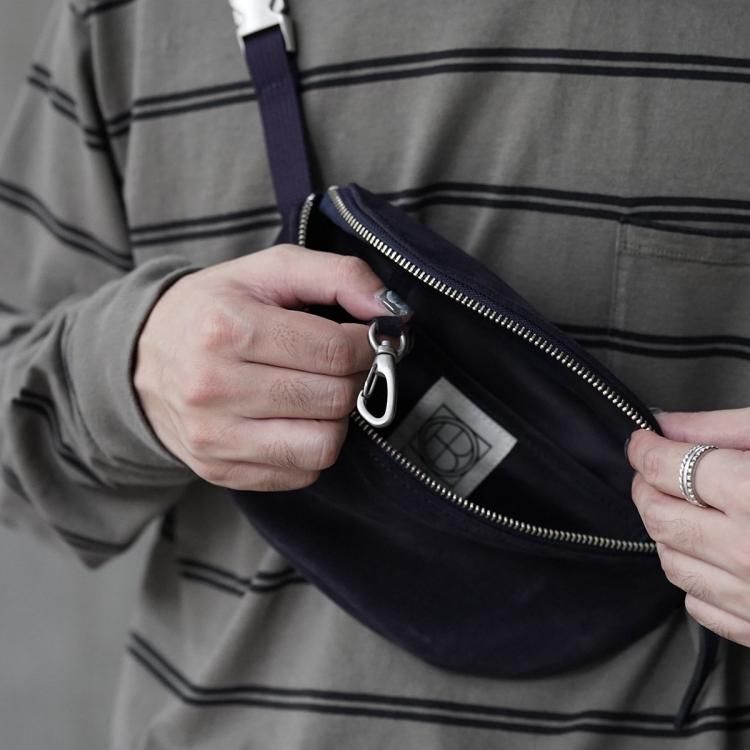 ホーボー hobo 24AW ウエストポーチ WAIST POUCH COW SUEDE ホーボー hobo 24AW ウエストポーチ WAIST POUCH COW SUEDE