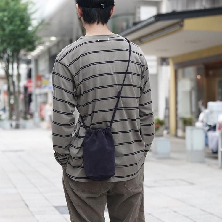 ホーボー hobo 24AW ドローストリングポーチ DRAWSTRING POUCH ホーボー hobo 24AW ドローストリングポーチ DRAWSTRING POUCH