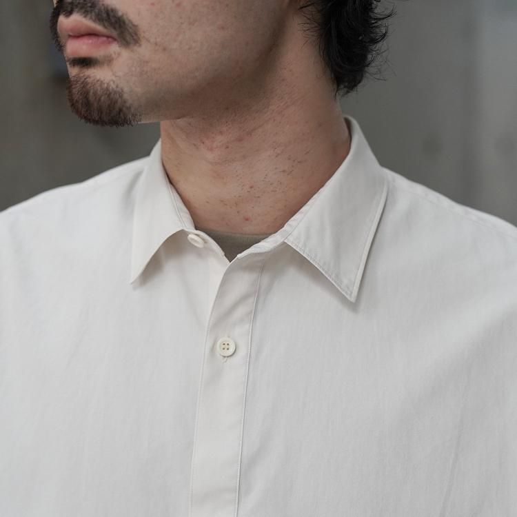 極美品】AUBERGE BIRKIN シーアイランドコットン シャツ 42