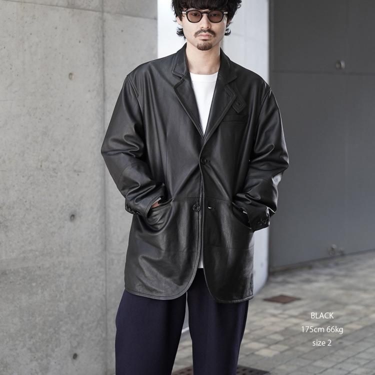 シーシーユー CCU 24aw 2ボタンリラックスフィットテーラード