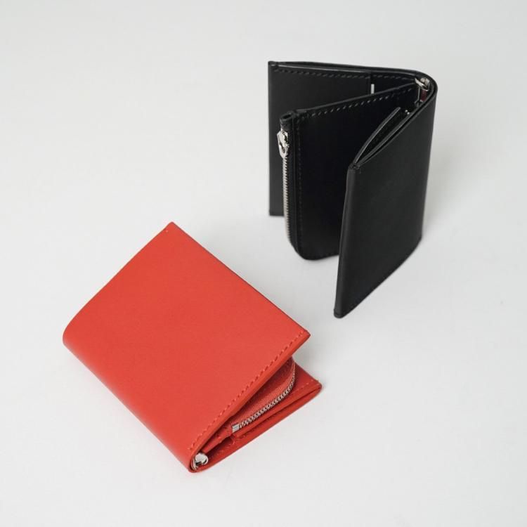 ED ROBERT JUDSON Binder Mini Wallet BUND Leather Black
