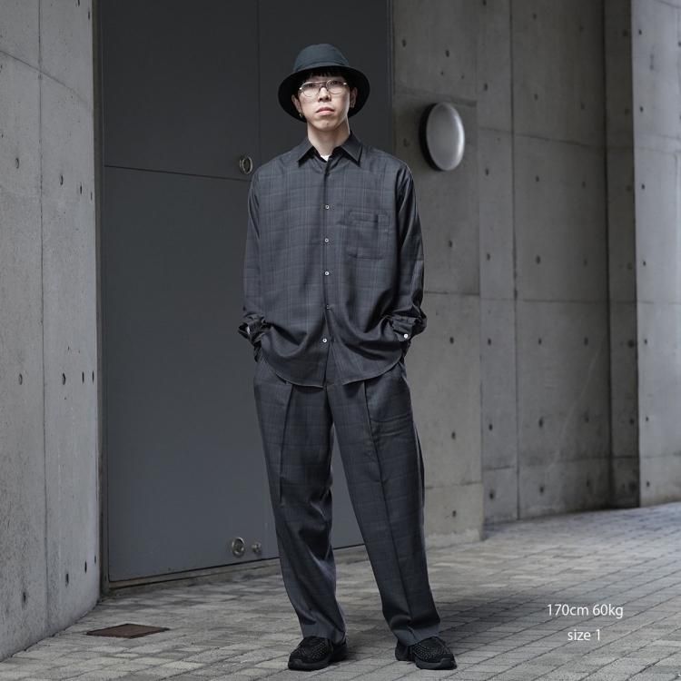 マーカウェア MARKAWARE 24ss ダブルプリーテッドイージー マーカウェア MARKAWARE 24ss ダブルプリーテッドイージー