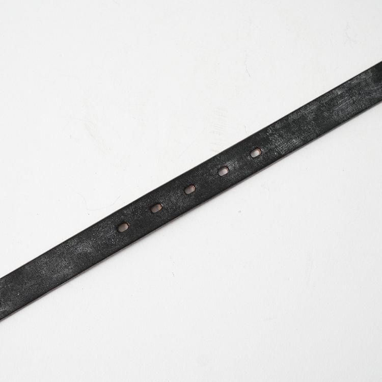 インテリム INTERIM 24aw オークバークレザーベルト 25mm OAK