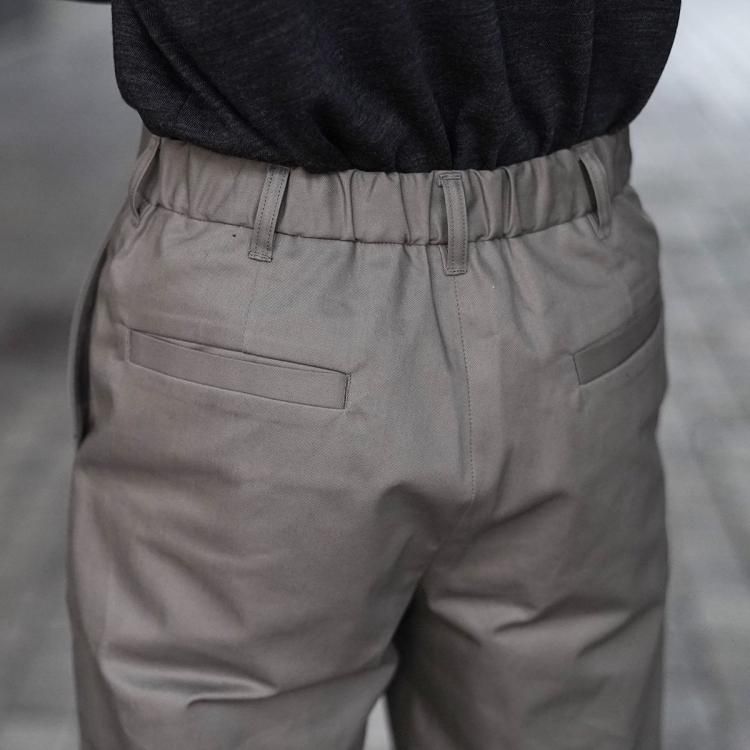 マーカウェア MARKAWARE 24aw ワイドストレートチノスラックス マーカウェア MARKAWARE 24aw ワイドストレートチノスラックス