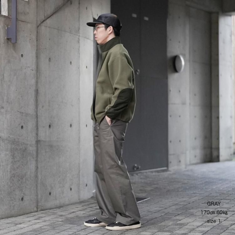 マーカウェア MARKAWARE 24aw ワイドストレートチノスラックス マーカウェア MARKAWARE 24aw ワイドストレートチノスラックス