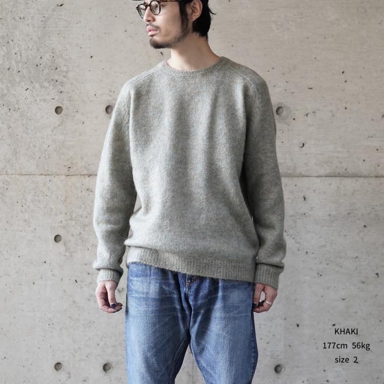 ノンネイティブ nonnative 24AW ワーカーセーターキッドモヘア ノンネイティブ nonnative 24AW ワーカーセーターキッドモヘア