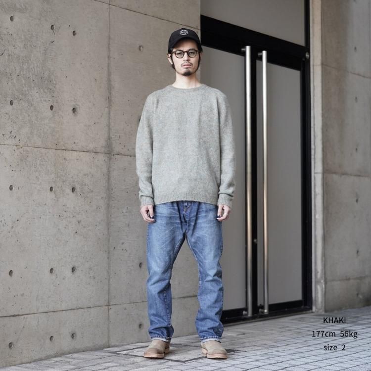 ノンネイティブ nonnative 24AW ワーカーセーターキッドモヘア ノンネイティブ nonnative 24AW ワーカーセーターキッドモヘア