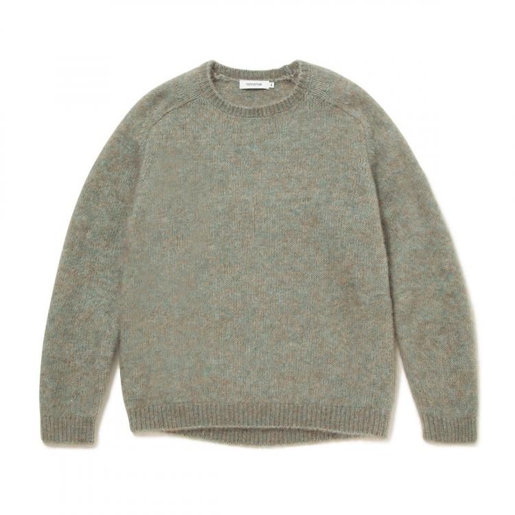 ノンネイティブ nonnative 24AW ワーカーセーターキッドモヘア ノンネイティブ nonnative 24AW ワーカーセーターキッドモヘア